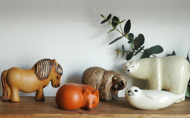 定番品】Lisa Larson Elk Mini｜陶芸・ガラス作品｜IDEE SHOP Online