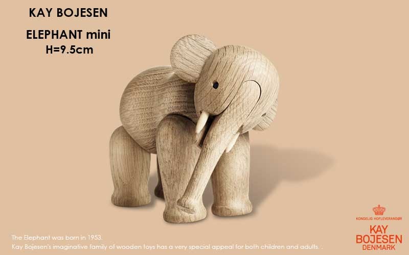 【レア】Kai Bojesen カイ・ボイスン エレファント　北欧デンマーク 象 カイ・ボイスン・デンマーク / KAY BOJESEN DENMARK | Kay