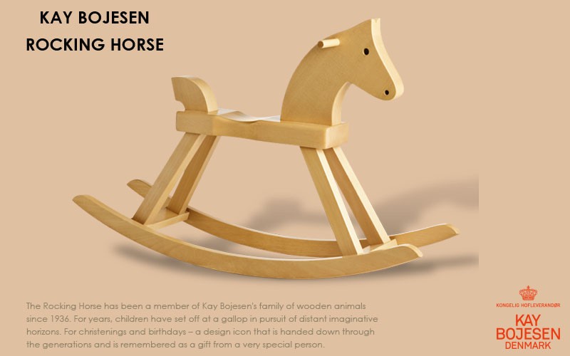 Kay Bojesen(カイ・ボイスン) Rocking Horse（ロッキングホース） 木製