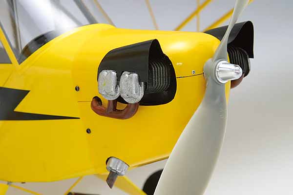 OK模型 PILOT 電動パイパーカブ J3 バルサキット 12140 : ラジコン