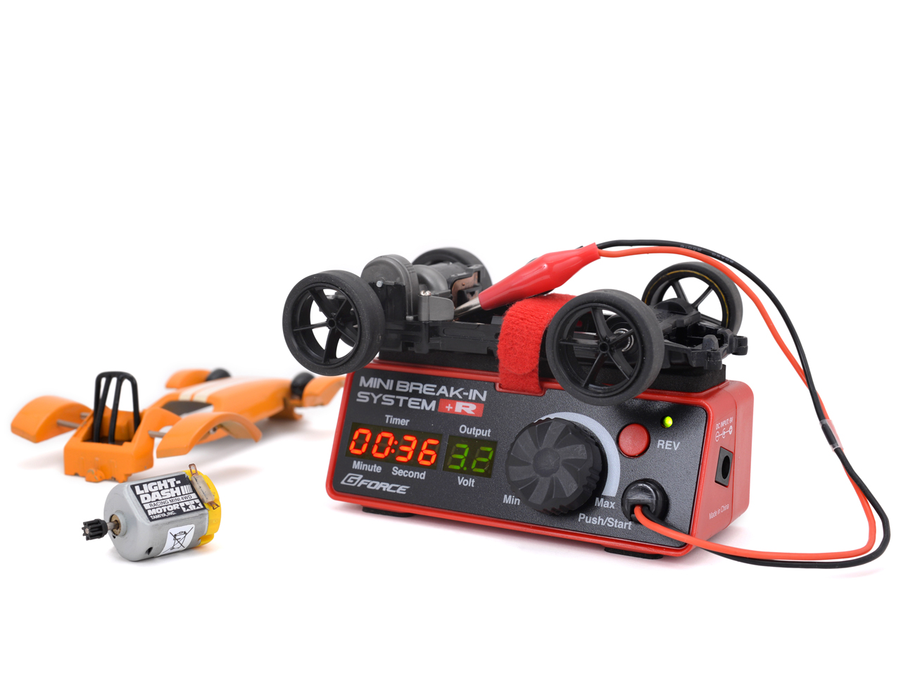 G-FORCEリバーススイッチ搭載モーターブレイクインシステム Mini Break-In System +R G0321