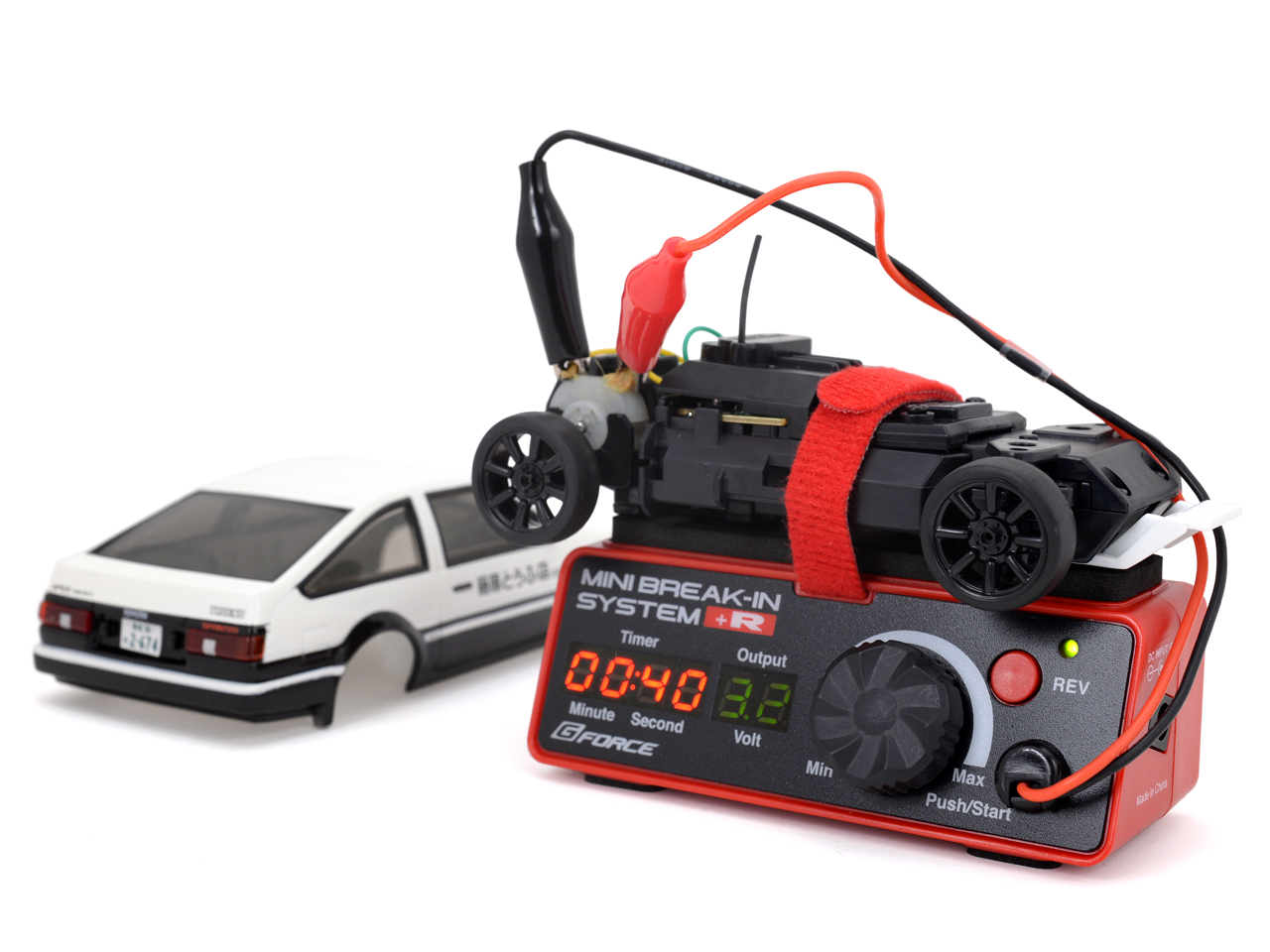 G-FORCEリバーススイッチ搭載モーターブレイクインシステム Mini Break-In System +R G0321