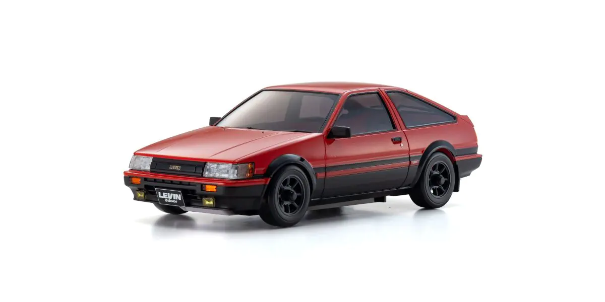 京商 ミニッツAWD トヨタ カローラレビン AE86 レッド/ブラック