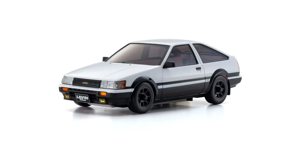 ミニッツAWD トヨタ カローラレビン AE86 ホワイト/ブラック 32641WBK KYOSHO