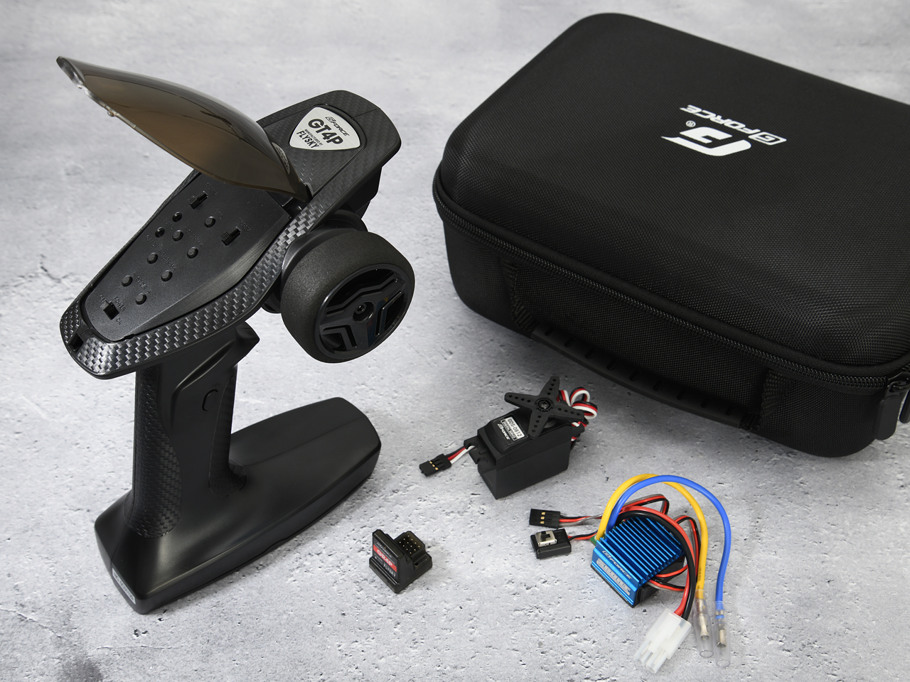 ジーフォース GT4P 2.4GHz 4ch送受信機セット G0403