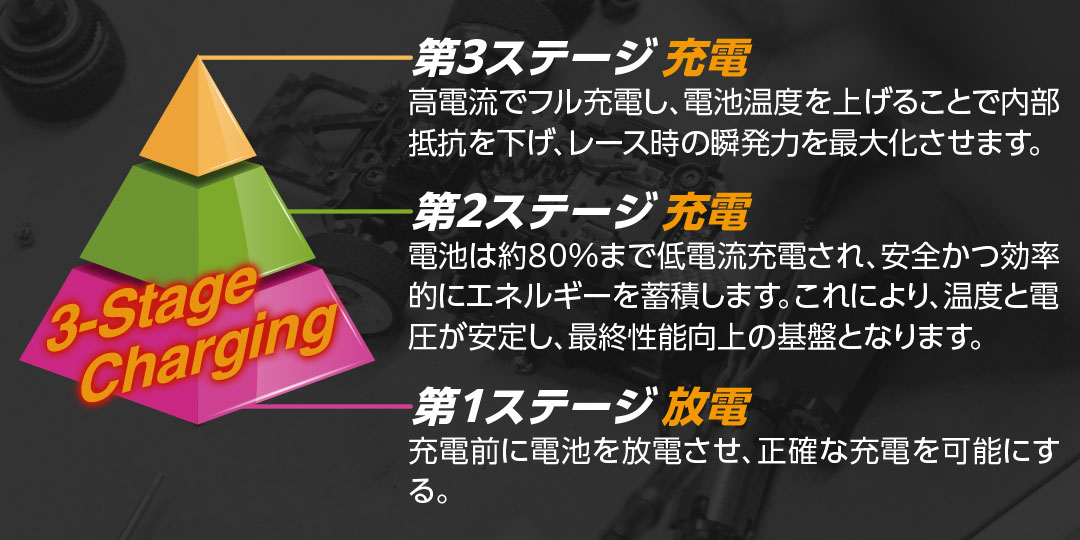 ハイテック 単3/ 単4充電器 AA/AAA チャージャー X8 アドバンス EX プロ (AA/AAA Charger X8 Advanced EX Pro) 44368