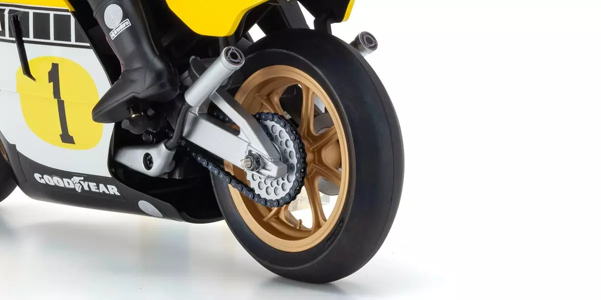 京商 1/8 EP バイク ハングオンレーサー シリーズ YAMAHA YZR500 1978