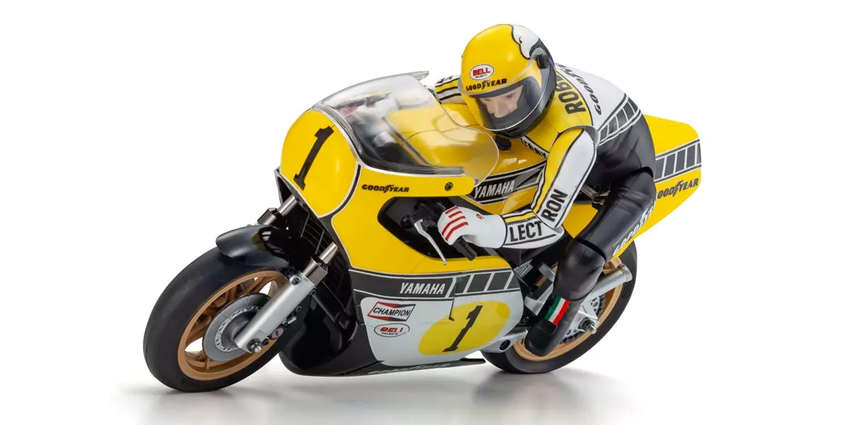 京商 1/8 EP バイク ハングオンレーサー シリーズ YAMAHA YZR500 1978