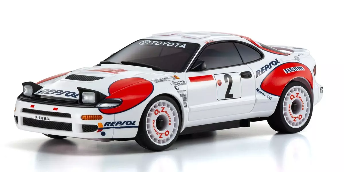 京商 ミニッツAWD トヨタ セリカ GT-FOUR RC No.2 WRC 1992 カルロス