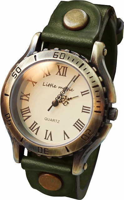 経年変化する 腕時計 メンズ おしゃれ レディース 時計 アンティーク 風 本革 防水 腕時計メンズ ペアウォッチ 人気 ブランド メンズ腕時計 ビジネス｜littlemagic｜04