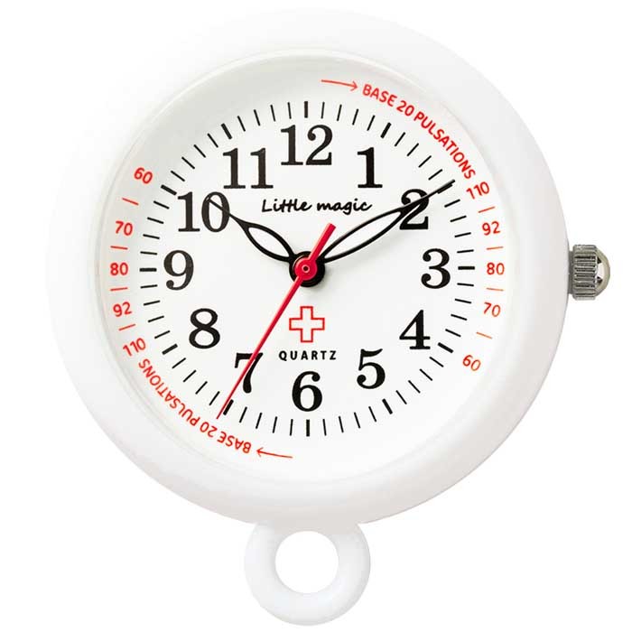 ナースウォッチ 懐中時計 防水 リトルマジック 時計 送料無料 便利な3種の チェーン 逆さ文字盤 蓄光 日本製クオーツ 見やすい文字盤 人気 Nursewatch 腕時計 懐中時計 Little Magic 通販 Yahoo ショッピング