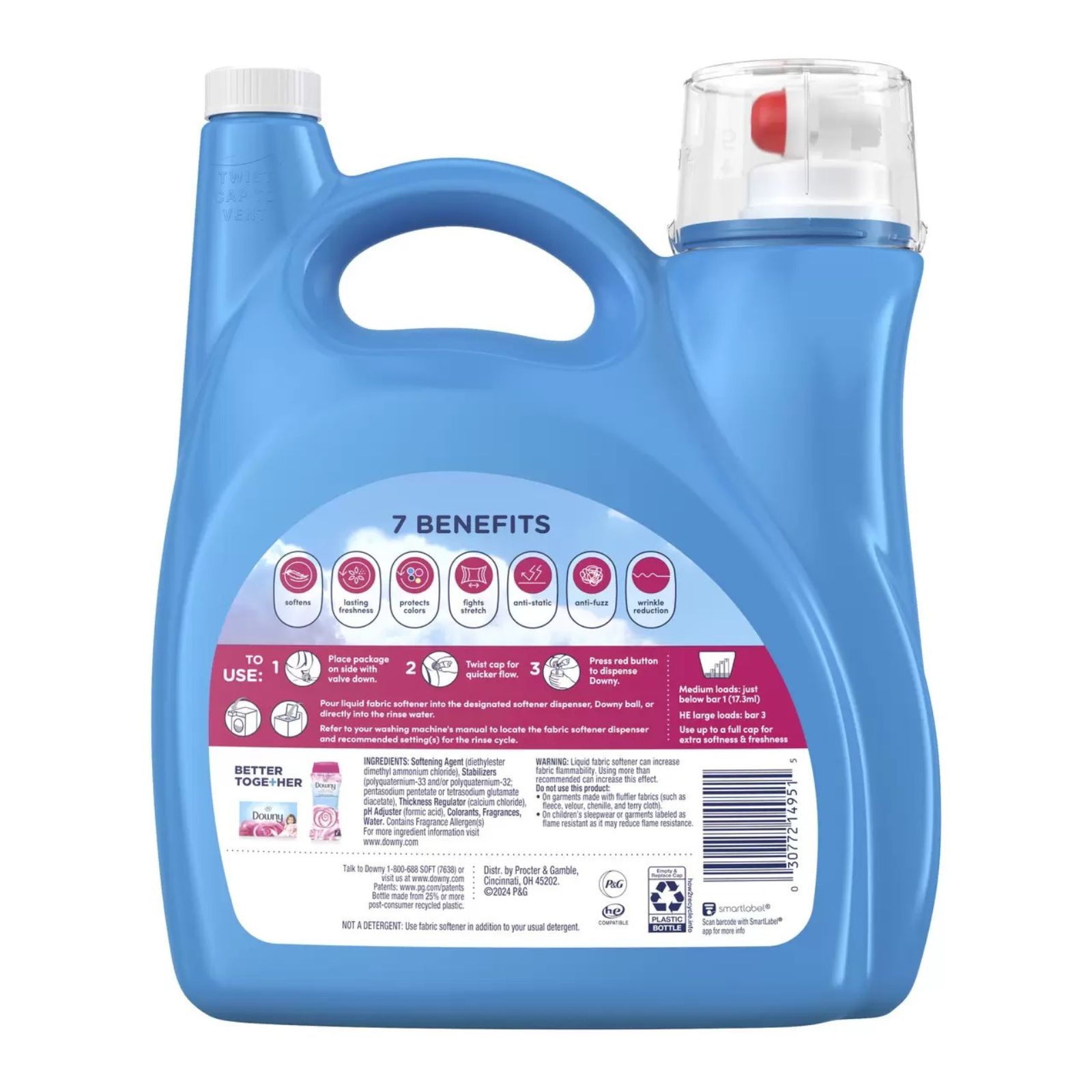 ダウニー（Downy） ウルトラ エイプリルフレッシュの香り 衣料用 柔軟