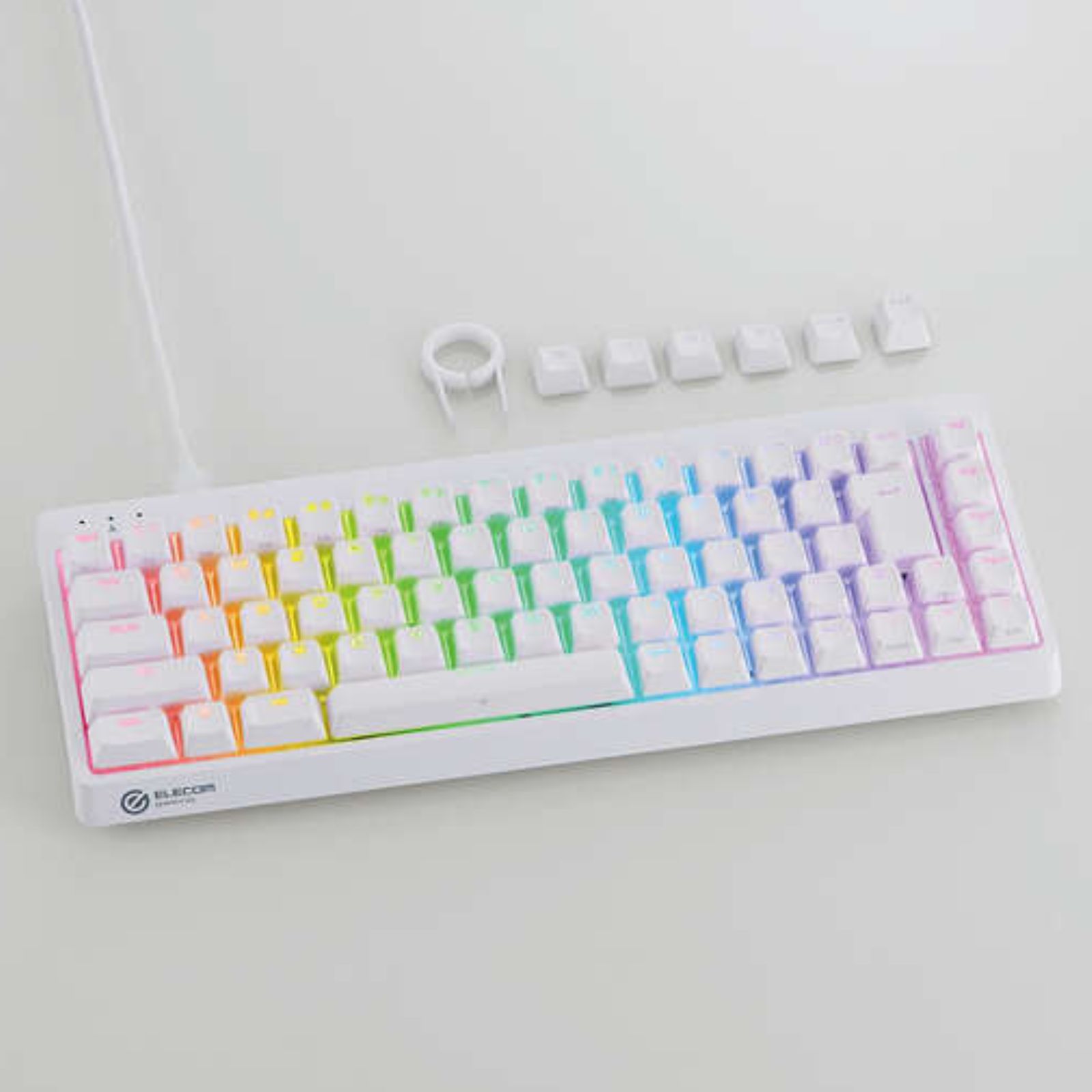 ELECOM（エレコム） ゲーミングキーボード V custom VK600A 有線 着脱