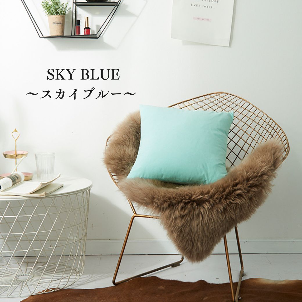 クッションカバー 45×45 北欧 高級感 シンプル ナチュラル 洗える