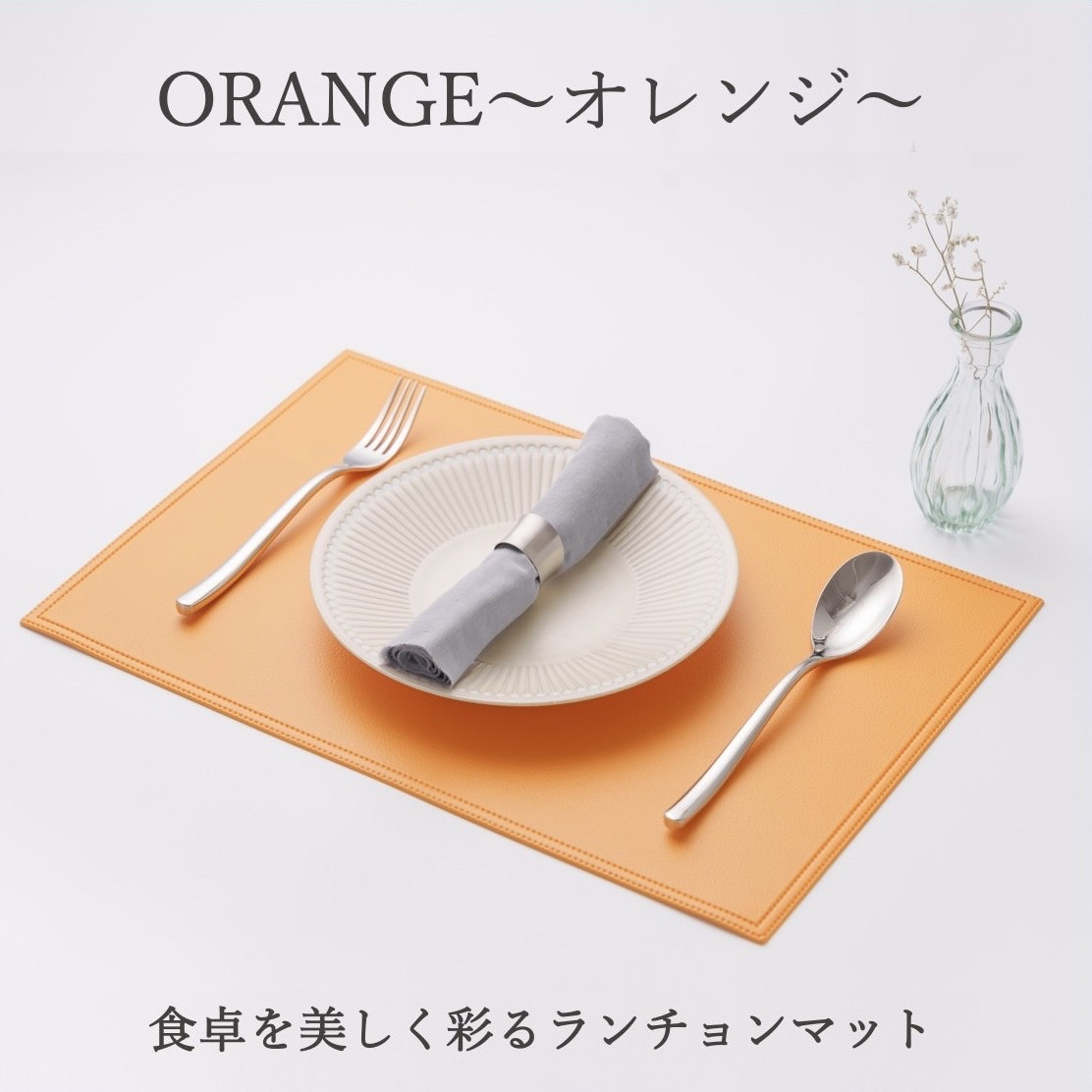 ランチョンマット コースター付き セット 撥水 北欧 おしゃれ 洗える