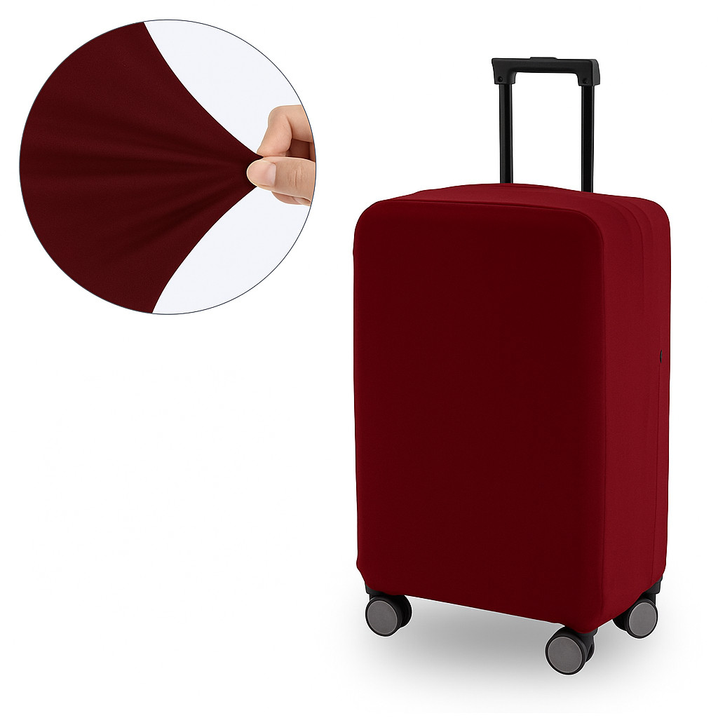 感動フィット スーツケースカバー 伸縮 厚手 キャリーケースカバー