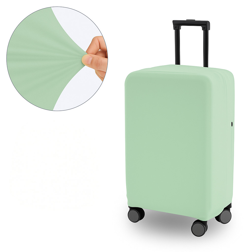 感動フィット スーツケースカバー 伸縮 厚手 キャリーケースカバー