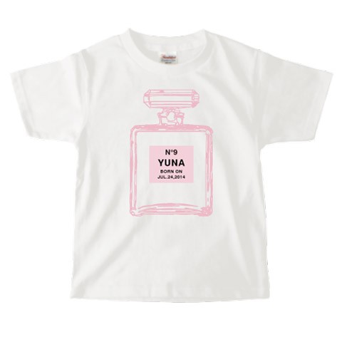 お名前入り Tシャツ キッズ サイズ おしゃれな名入れ子供服｜littlevelvet｜02