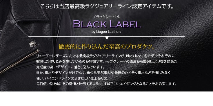 Liugoo Leathers 本革 ホースハイド シングルライダース