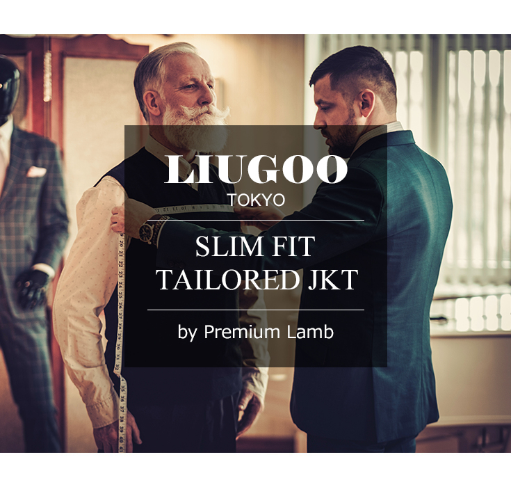 Liugoo Leathers LIUGOO 本革 スリムフィットレザーテーラード