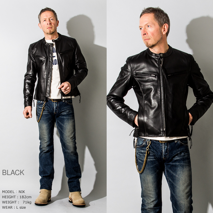 Liugoo Leathers 本革 高機能防寒仕様シングルライダース Liugoo Leathers 本革 高機能防寒仕様シングルライダース