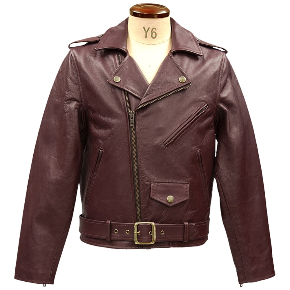 Liugoo Leathers 【50%OFFクーポン】Liugoo Leathers 本革 ダブル