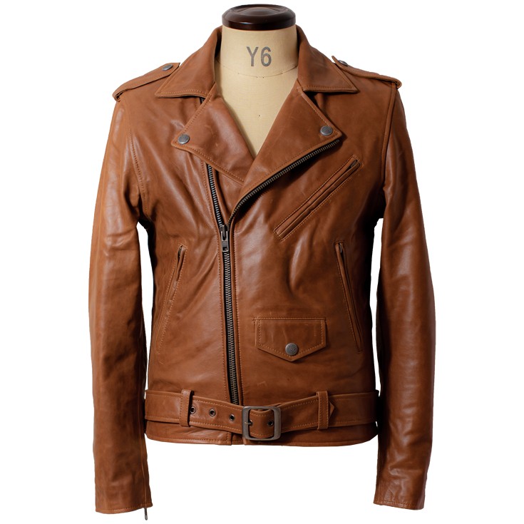 Liugoo Leathers 【50%OFFクーポン】Liugoo Leathers 本革 ダブル