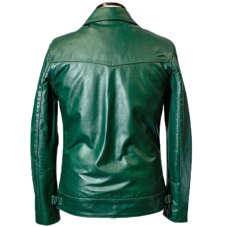 Liugoo Leathers 【50%OFFクーポン】Liugoo Leathers 本革 UK襟付き