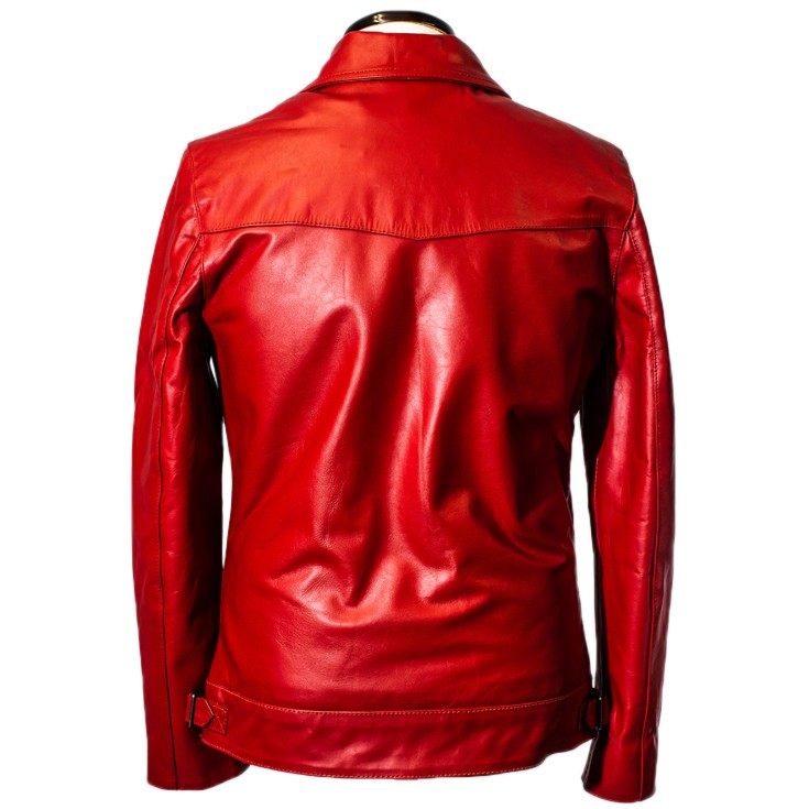 Liugoo Leathers 【50%OFFクーポン】Liugoo Leathers 本革 UK襟付き