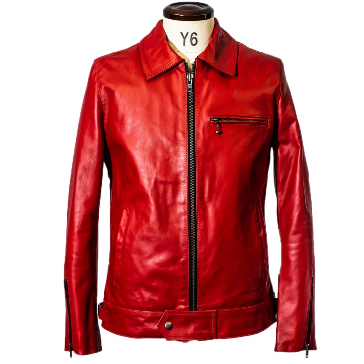 Liugoo Leathers 【50%OFFクーポン】Liugoo Leathers 本革 UK襟付き