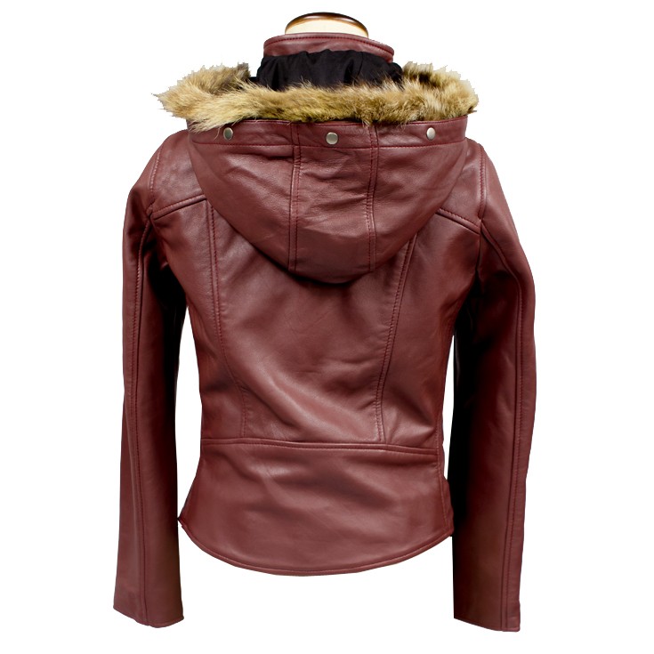 【美品】リューグーレザーズ　フード付きブラックレザージャケット HOODIE MEN - レザージャケット 革ジャン 本革専門通販 リューグー