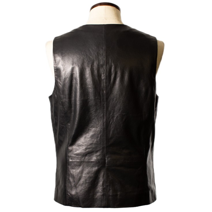 CoSTUME NATIONAL レザージャケット &豚革ベストまとめ売り 牛革ベスト レザーベスト メンズ ファッション バイク革ベスト