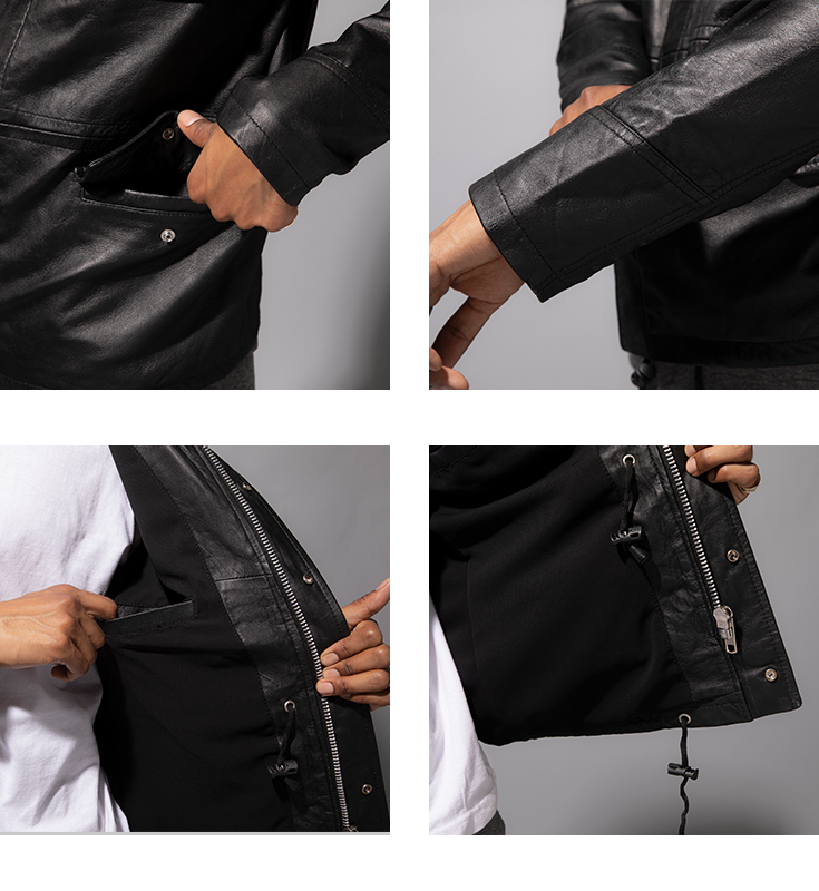 Horn Works 本革 M65フィールドジャケット メンズ ホーン Horn Works 本革 M65フィールドジャケット メンズ ホーン