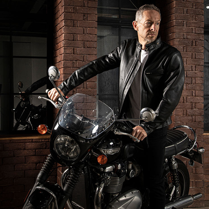 Liugoo Leathers 本革 プロテクター付シングルライダース