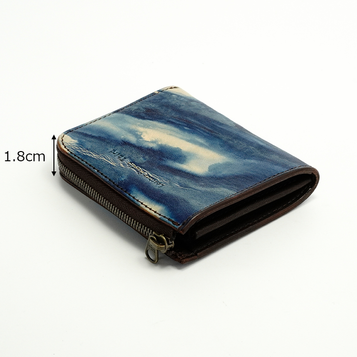 Leather studio Third 本革 L字ファスナー財布 (レジェ) 男女兼用