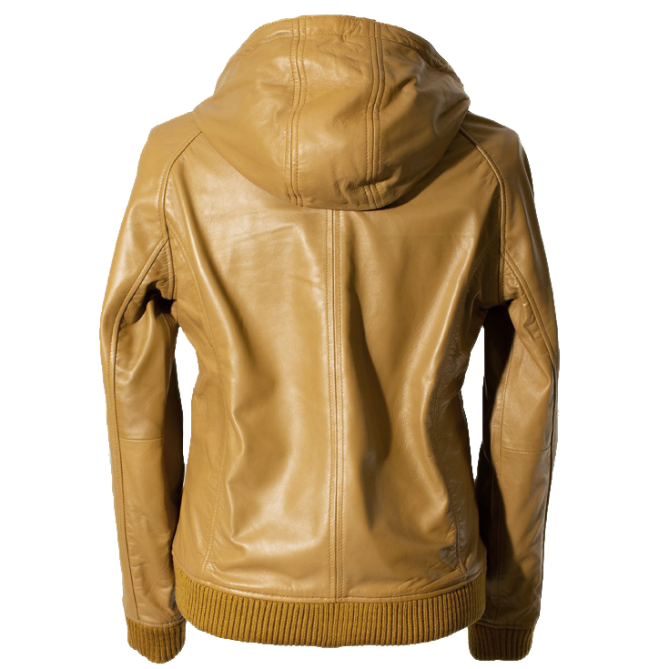 LIUGOO 本革 レザーハイネックパーカー メンズ リューグー PRK01Z