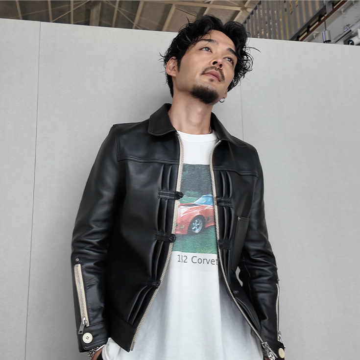 VaLLet 本革 レザージージャン メンズ ヴァレット VALLET06AN レザー