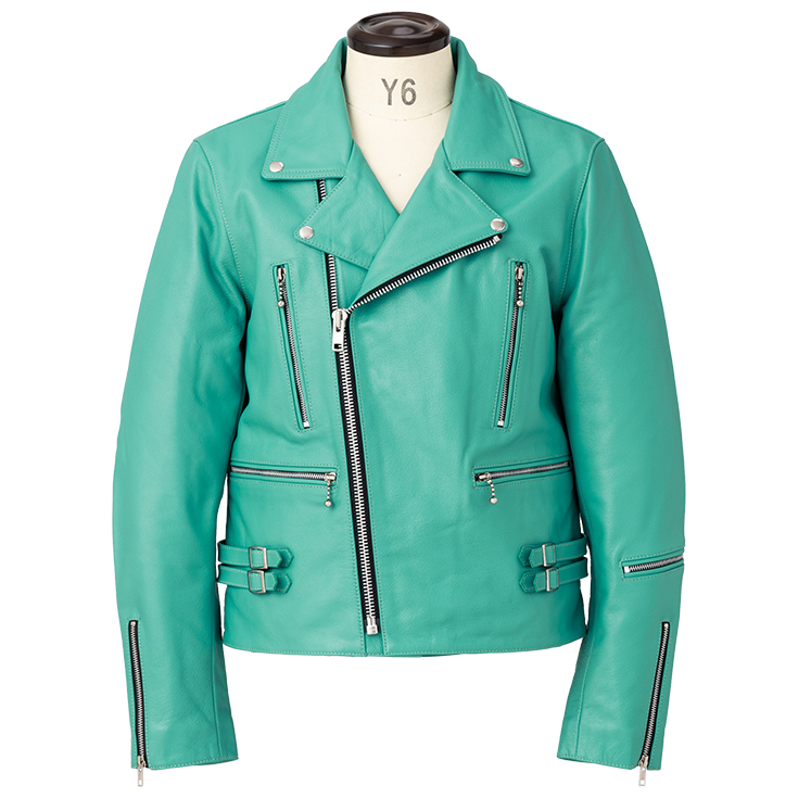 Horn Works 本革 UKタイプ ダブルライダースジャケット メンズ ホーン