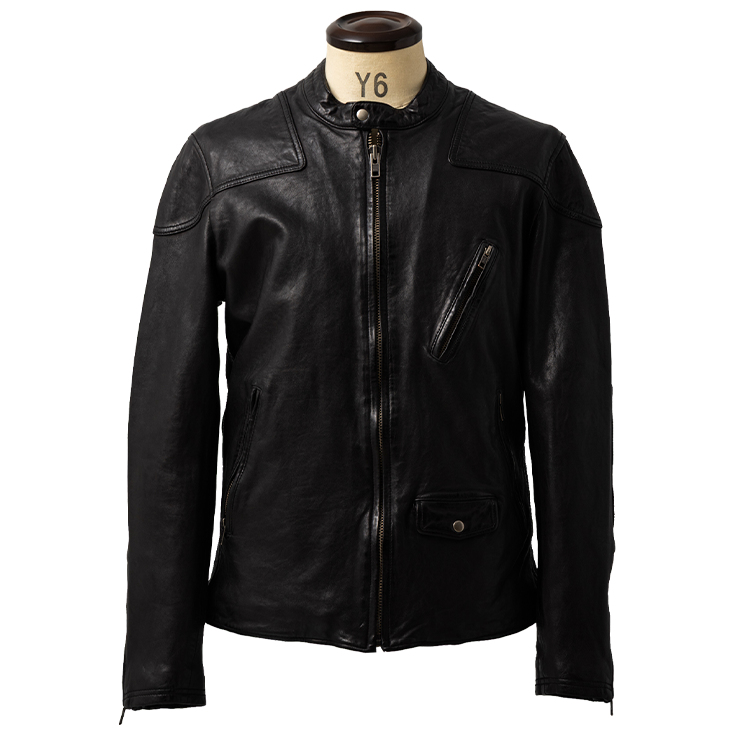 希少3L　Liugoo Leathers リューグーレザー　シングルライダー 羊 Liugoo Leathers 【20周年記念10%OFFクーポン】本革 フルベジ