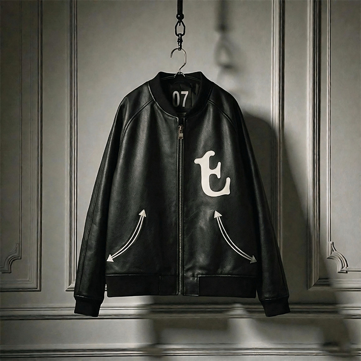 本革 バックロゴ 襟付き オールレザースタジャン M レザージャケット ブラック 本革 バックロゴ 襟付き オールレザースタジャン M レザージャケット