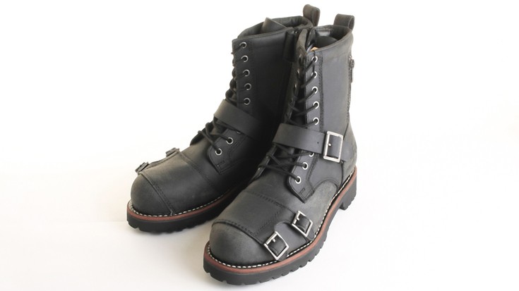 【関税込み】★Golden ★レザー バイカーブーツ GWF00870F Guidi ジップアップ ブーツ 通販 - FARFETCH