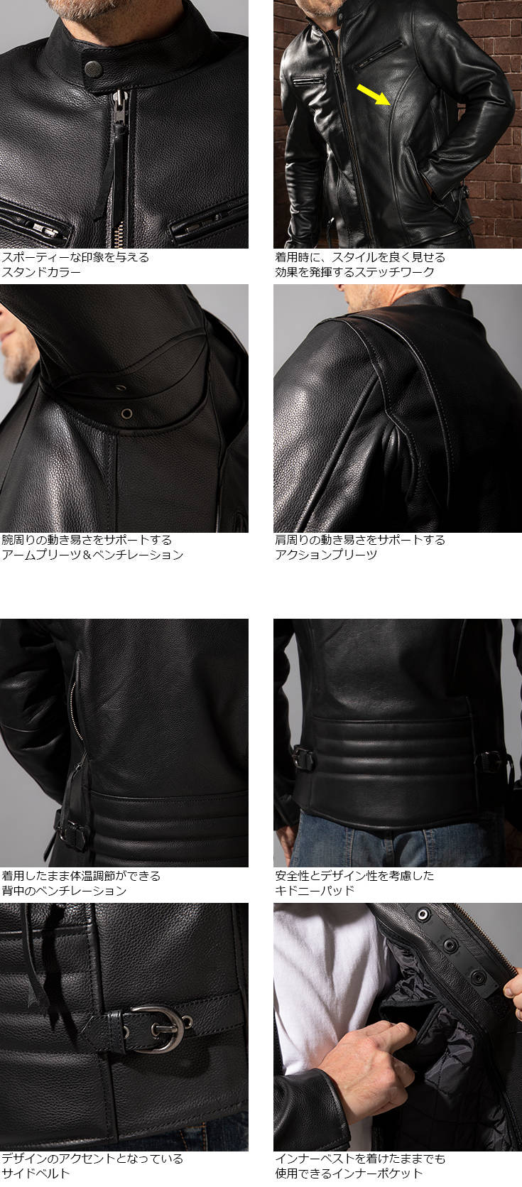 Liugoo Leathers 【20周年記念10%OFFクーポン】Liugoo Leathers 本革