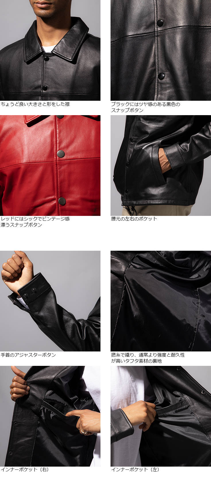 Liugoo Leathers 【10/31まで10%OFFクーポン】Liugoo Leathers 本革