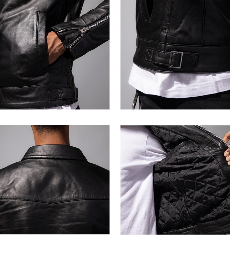 Horn Works 本革 シングルライダース メンズ ホーンワークス 3557