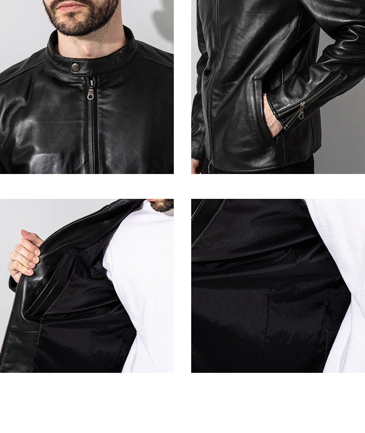 Liugoo Leathers 【20周年記念10%OFFクーポン】LIUGOO 本革 シングル