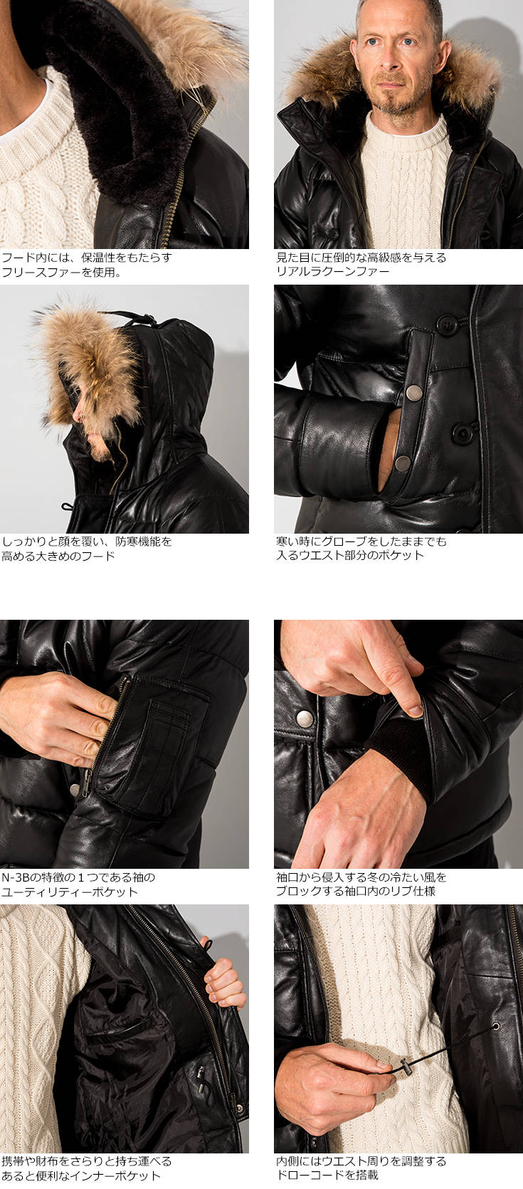 Liugoo Leathers 【20周年記念10%OFFクーポン】Liugoo Leathers 本革 N