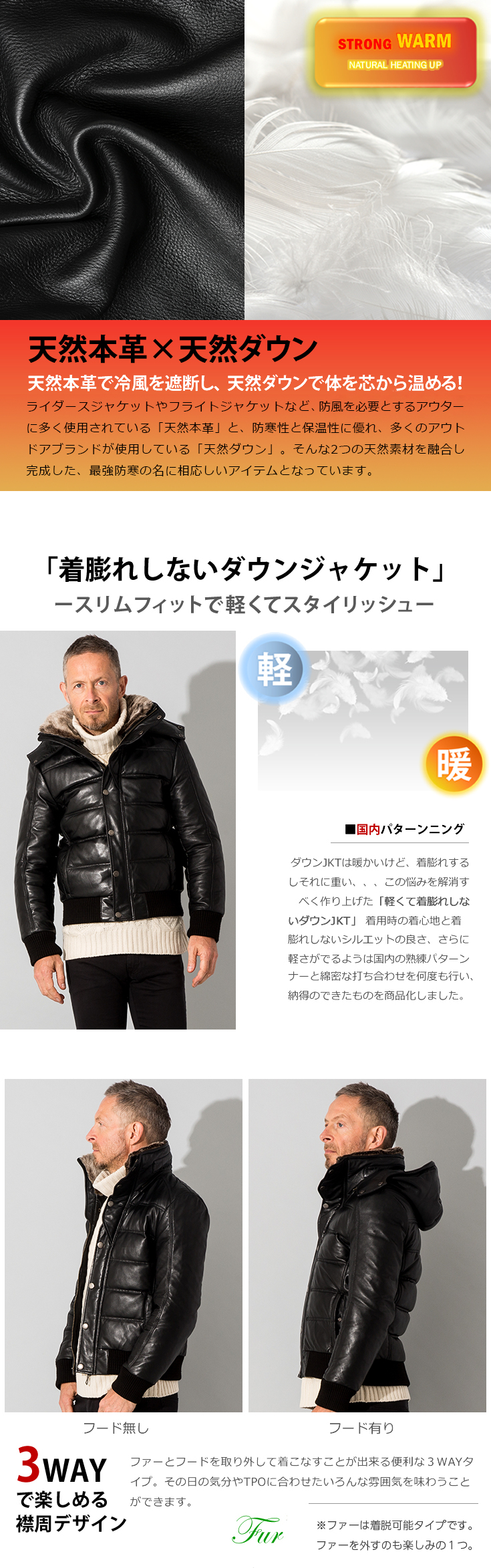 Liugoo Leathers 【20周年記念10%OFFクーポン】LIUGOO 本革 3WAY 