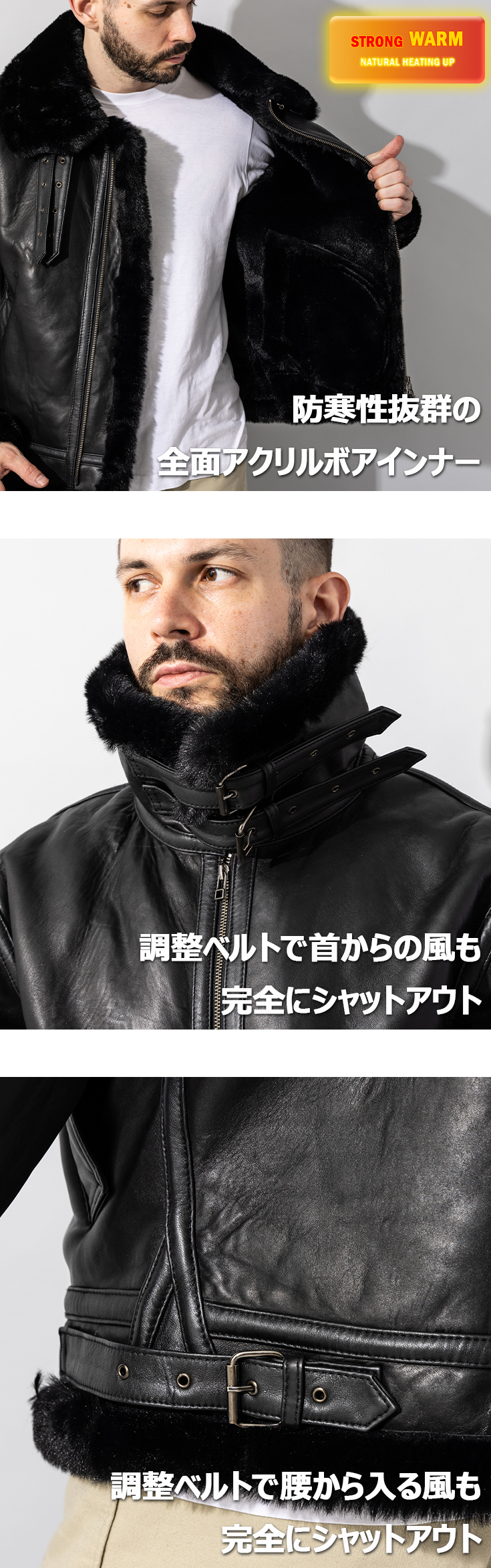 Liugoo Leathers 【20周年記念10%OFFクーポン】Liugoo Leathers 本革 B