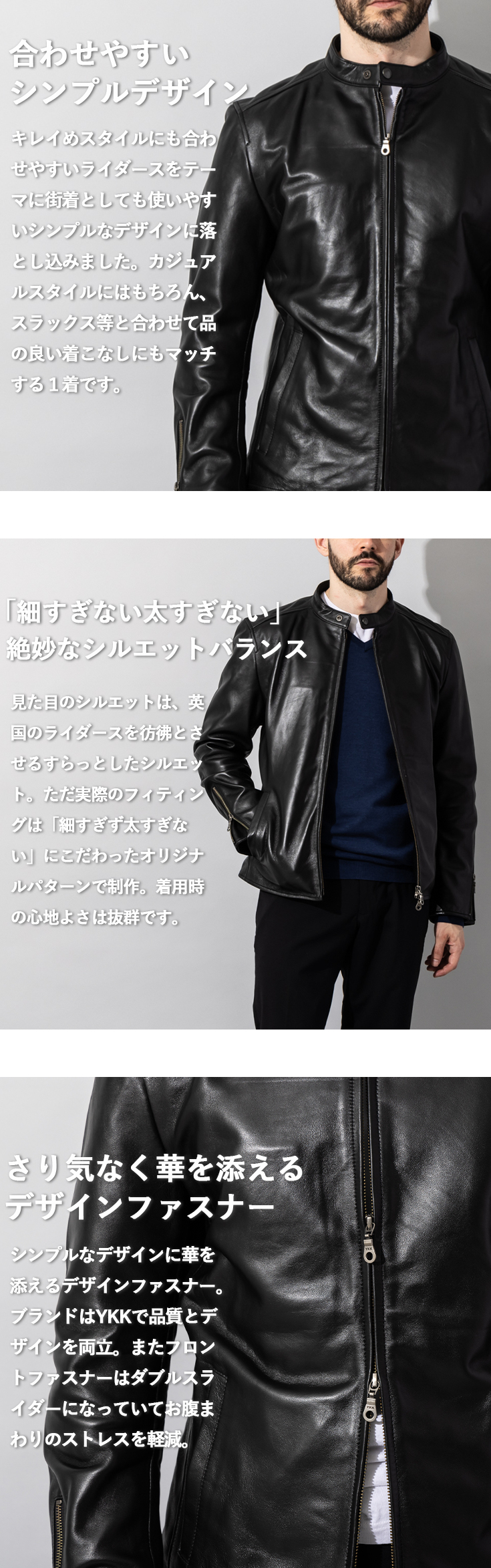 Liugoo Leathers 【20周年記念10%OFFクーポン】LIUGOO 本革 シングル