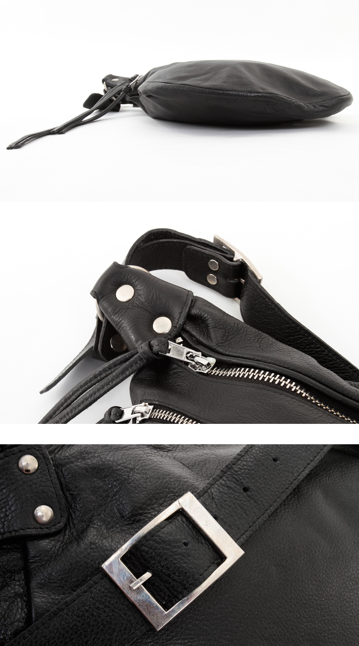 ドライボーンズ Dry Bone レザー バッグ ウエストバック ボディバッグ Leather Shoulder Bag – Dry Bones Online Shop